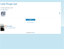 Tablet Screenshot of ladyrougelips.blogspot.com