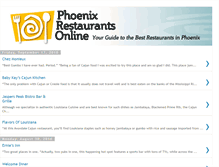 Tablet Screenshot of phoenixrestaurantsonline.blogspot.com