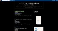 Desktop Screenshot of buenoscoleccionistas.blogspot.com
