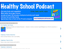 Tablet Screenshot of healthyschoolcast.blogspot.com