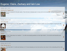 Tablet Screenshot of claireandeugene.blogspot.com