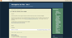 Desktop Screenshot of mensageirosdavida.blogspot.com