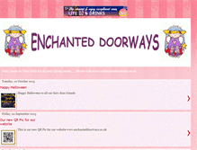 Tablet Screenshot of enchanteddoorways.blogspot.com