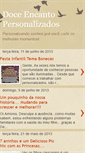 Mobile Screenshot of doceencantopersonalizados.blogspot.com