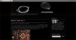 Desktop Screenshot of folktek.blogspot.com