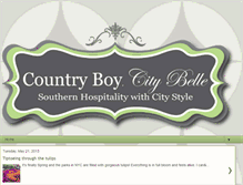 Tablet Screenshot of countryboycitybelle.blogspot.com