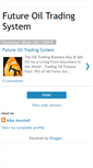 Mobile Screenshot of futureoiltrading.blogspot.com