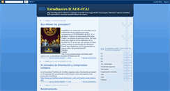 Desktop Screenshot of icade-icai.blogspot.com