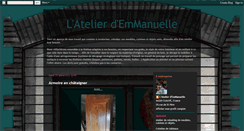 Desktop Screenshot of latelierdemmanuelle.blogspot.com