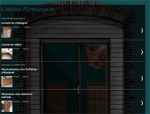 Tablet Screenshot of latelierdemmanuelle.blogspot.com