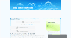 Desktop Screenshot of cosasdechiicas.blogspot.com