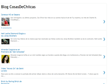 Tablet Screenshot of cosasdechiicas.blogspot.com