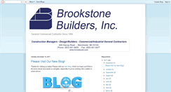 Desktop Screenshot of brookstonebuilders.blogspot.com