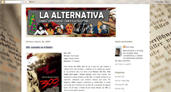 Desktop Screenshot of laalternativa.blogspot.com