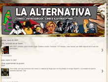 Tablet Screenshot of laalternativa.blogspot.com