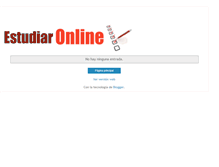 Tablet Screenshot of estudiaronline.blogspot.com
