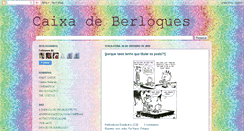 Desktop Screenshot of caixadeberloques.blogspot.com