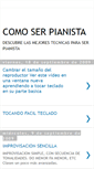 Mobile Screenshot of comoserpianista.blogspot.com