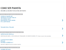 Tablet Screenshot of comoserpianista.blogspot.com