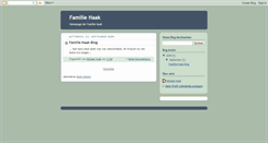 Desktop Screenshot of familie-haak.blogspot.com