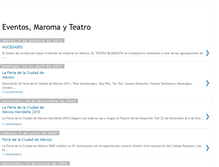 Tablet Screenshot of eventosmaromayteatro.blogspot.com