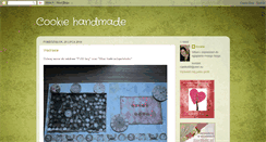 Desktop Screenshot of cookie-handmade.blogspot.com