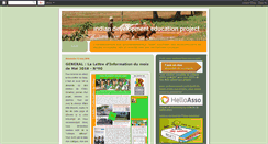 Desktop Screenshot of indiandevelopmenteducationproject.blogspot.com