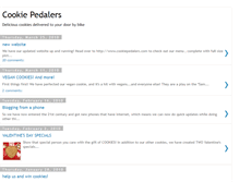 Tablet Screenshot of cookiepedalers.blogspot.com