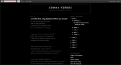 Desktop Screenshot of commaverbos.blogspot.com