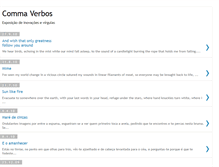 Tablet Screenshot of commaverbos.blogspot.com