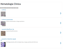 Tablet Screenshot of hematologiatecmedica.blogspot.com