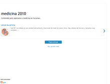 Tablet Screenshot of ingresoamedicina.blogspot.com