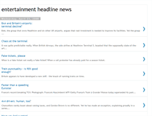 Tablet Screenshot of entertainment-headline.blogspot.com