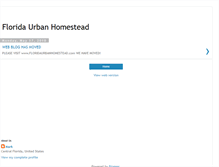 Tablet Screenshot of floridaurbanhomestead.blogspot.com