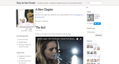 Desktop Screenshot of guy-in-the-closet.blogspot.com