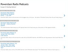 Tablet Screenshot of powerslamradio.blogspot.com