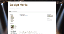 Desktop Screenshot of designmenia.blogspot.com