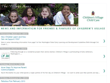 Tablet Screenshot of childrensvillagechildcare.blogspot.com