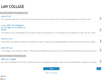 Tablet Screenshot of lawcollage.blogspot.com