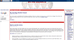 Desktop Screenshot of bush-league.blogspot.com