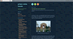 Desktop Screenshot of pritam-rohila-travels.blogspot.com