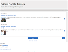 Tablet Screenshot of pritam-rohila-travels.blogspot.com