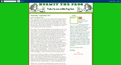 Desktop Screenshot of hermitthefrog.blogspot.com