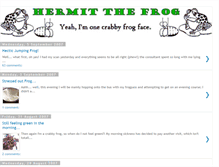 Tablet Screenshot of hermitthefrog.blogspot.com