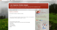 Desktop Screenshot of buenos-chistes-largos.blogspot.com