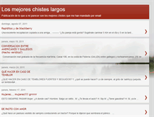 Tablet Screenshot of buenos-chistes-largos.blogspot.com