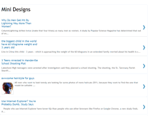 Tablet Screenshot of mini-designs.blogspot.com