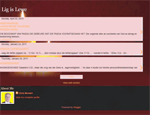 Tablet Screenshot of lig-is-lewe.blogspot.com