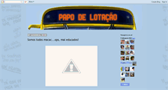 Desktop Screenshot of papodelotacao.blogspot.com