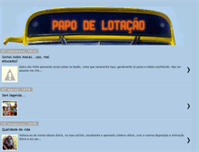 Tablet Screenshot of papodelotacao.blogspot.com